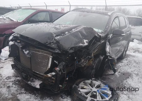 2020 Hyundai Santa Fe Sel from USA, damaged, VIN 5NMS3CAD4LH166562